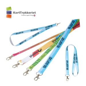 Keyhangere med logo tryk. KortTrykkeriet.dk