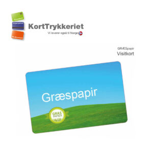 Visitkort-af-GRAESpapir. KortTrykkeriet.dk